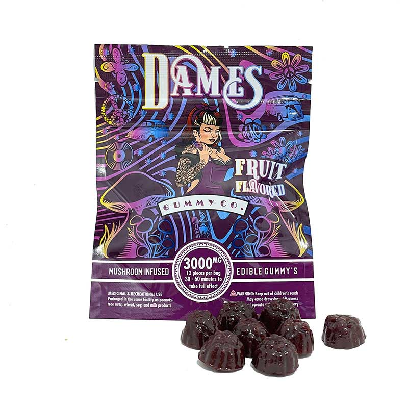 damesmushroomsgummy.jpg Dames Mushroom Infused Gummies